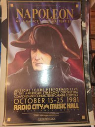 1981 Napoleon Poster Radio City