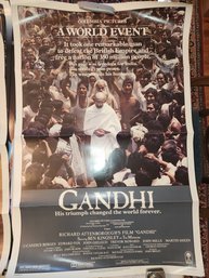 1982 Gandhi Original Movie Poster