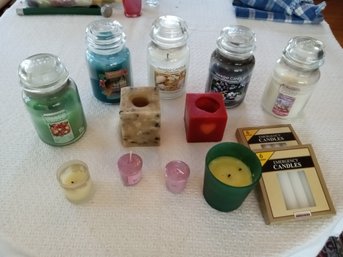 Lovely Assortment Of Scented And Unscented Candles