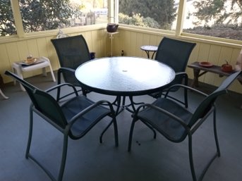 Great Outdoor Chairs And Table Set Chairs Are Stackable