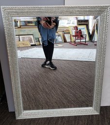 Silver Framed Mirror