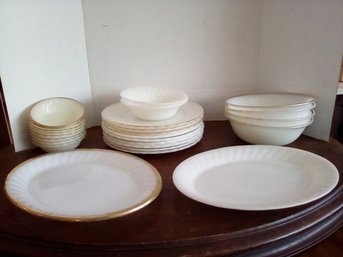 Vintage Fire King Oven Ware & Anchor Hocking Fire King Dinnerware,   Made In USA