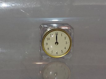 PotteryBarn Resin Clock Small