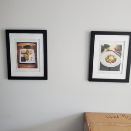 Two Framed  Color Photos Of Japanese Food