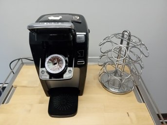 Keurig Coffee Maker And Pod Holder