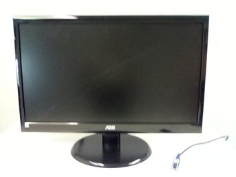 AOC Slim LCD Computer Monitor Model 215LM00019