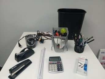 Office Supplies / Lot Of Desk Top Items