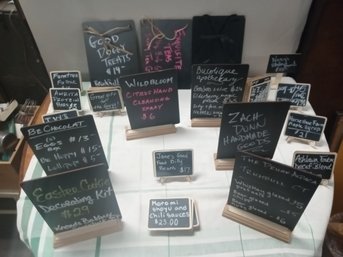 Great Assortment Of Restaurant / Store Advertising Chalk Boards