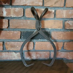 Vintage Cast Iron Ice Block Tongs