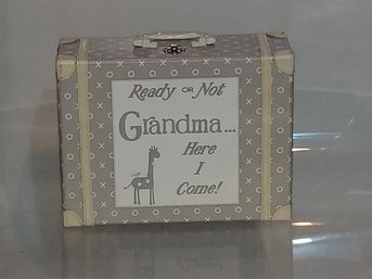 Ready Or Not Grandma Here I Come Baby Swaddle Blanket