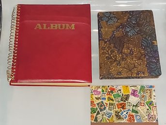 Grouping Of Stamp Books