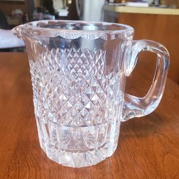 Vintage Galway Of Ireland Crystal Pitcher Signed On Base