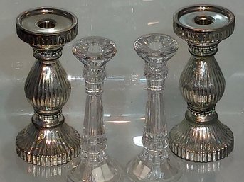 Grouping Of Candle Holders Fitz N Floyd And Ashland Elegance