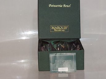 Marquis By Waterford 5' Poinsetta Bowl