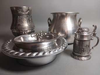 Beautiful Collection Of Pewter