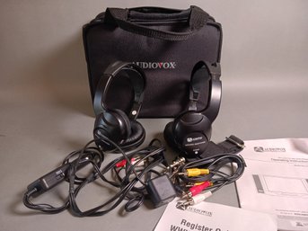 Audiovox Headphones (two Pairs)