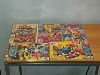 MARVEL AGE And X-mEN CLASSIC And DC THE NEW TEEN TITANS AND NIGHT FORCE