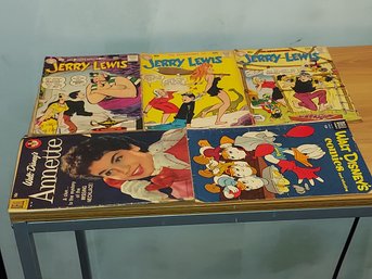 DC ADVENTURES Of JERRY LEWIS And DELL COMICS 1958 ANNETTE AND WALT DISNEYS COMICS