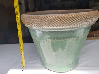 Lovely Clay Pot With Great Glazing