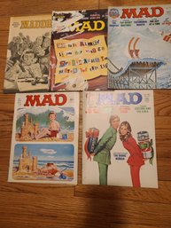 3 MAD Magazines 1977, And One From '73, And One From Free