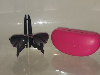 Juicy Couture Platinum/S 06LB Y7  Frame Gradient Lens Aviator Sunglasses