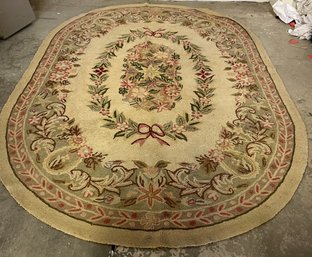 Oval Hooked Rug