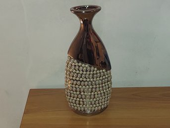 Man Made Pearl Silve Color Vase