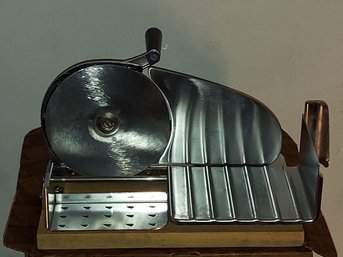 Vintage General Slicing Machine Model 400 Manual Meat Slicer