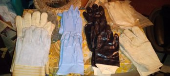 Nice Assortment Of Work Gloves.8 Pair