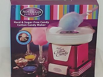 NOSTALGIA ELECTRONICS Hard And Sugar Free Cotton Candy Maker