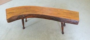 Lovely Raw Wood Bench/ Coffee Table