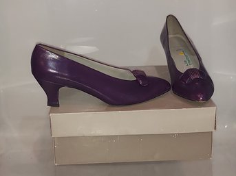 LIZ CLAIBORNE Leather Shoes Made In Spain Size 8