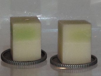 Pair Of Candles Poured By MVB Designs