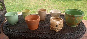 Nice Assortment Of Flower Pots Various Sizes And Color