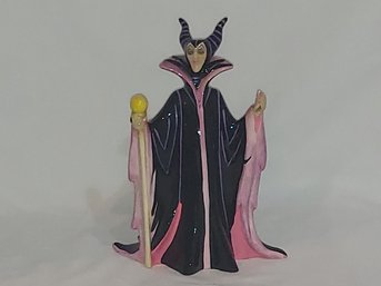 DISNEY MALEFICENT 7.5' CERAMIC FIGURINE - SLEEPING BEAUTY VINTAGE JAPAN - RARE