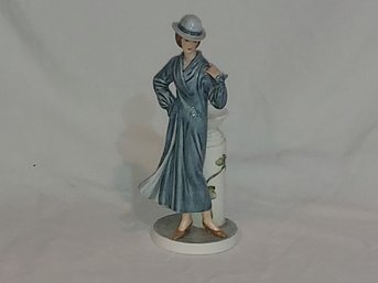 Superb Art Deco Porcelain Lady RENEE Adventure In Montmartre Museum Collections