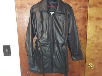 WILSON'S Womens Vintage Leather Jacket 1X