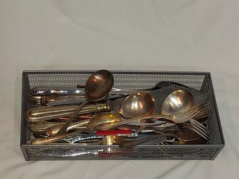 Lot Of Mixed Vintage Flatware