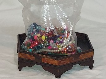 Bag Of Costume Jewelry Necklaces