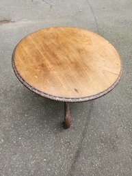27 In Round 3 Leg Wood Table