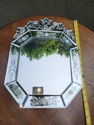 16 Inch Octagon Wall Mirror