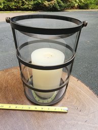 Pillar Candle With Holder