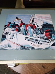 4 Vintage Yacht Racing Photos