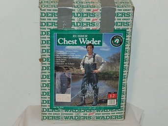 Academy Broadway Rubber Chest Wader Size 12