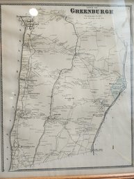 19th Century Original Map Of Greenburgh Ny