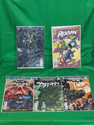 DC Comics DARK NIGHTS BATMAN THE DAWN BREAKER And ROBIN KNIGHTSEND PT. 5 And BATMAN REBIRTH