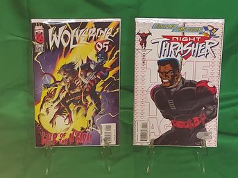 MARVEL Comics WOLVERINE 95 NIGHT THRASHER 11 CITIZEN And The V- Battalion 2 And THE RISE IF THE APOCALPSE 3 NM