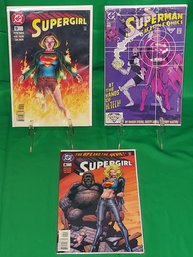 DC Comics SUPERGIRL #9 SUPERGIRL The Ape And The Devil #4 & SUPERMAN At The Hands Of Hi-tech