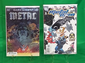 DC Comics DARK NIGHTS METAL #4 And METAL MEN #6