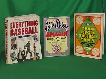 Bill Mazer's AMAZING Baseball Book, MLB Manual And Everything Baseball